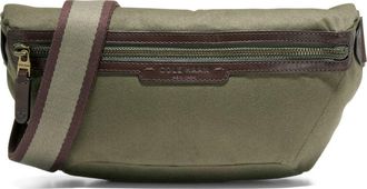 Cole Haan Judson Brushed Twill Crossbody Bag in Olive Green/Ch Madiera at Nordstrom