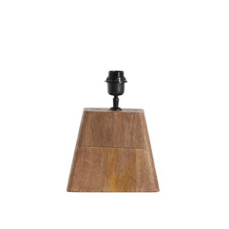 Light & Living Light & Living - L&aacute;mpara De Mesa - Kardan - Natural - Madera