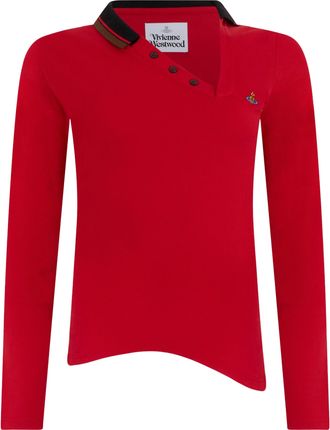 Vivienne Westwood Red Glory Long-Sleeve Polo Shirt