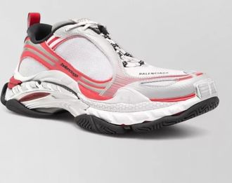 Balenciaga mesh panel slip-on sneakers