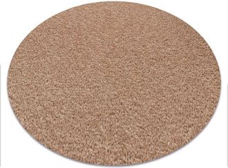 RugsX Rugsx - Carpet round eton beige beige round 200 cm