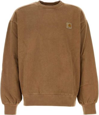 Carhartt Work in Progress Brown Crew Neck Sweatshirt