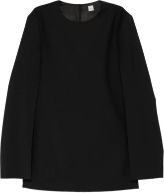 Toteme round-neck blouse - Nero