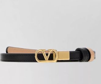 Valentino Garavani leather reversible belt