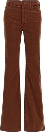 Mother Dark Brown Bootcut Mid Rise Jeans