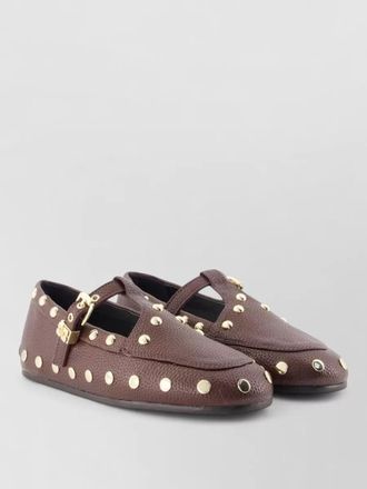 Ganni studded mules