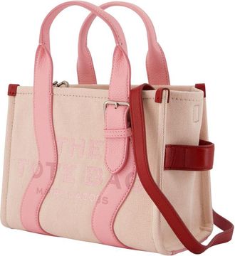 Marc Jacobs Womens The Small Tote Shopper Bag - Marc Jacobs Cotton Pink Totes-Shopping-Bags