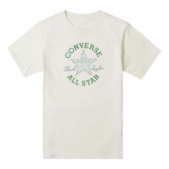 Converse (WMNS) Converse Chuck Patch Infill T-Shirt White Green 10026362-A04