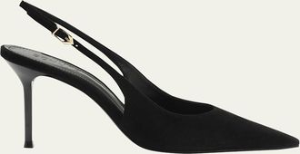 Schutz Alicia Suede Slingback Pumps
