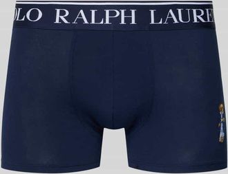 Ralph Lauren Trunks aus Baumwoll-Mix mit Polo Bear in Dunkelblau, Gr&ouml;&szlig;e XXL