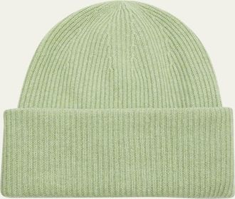 Lisa Yang Stockholm Ribbed Cashmere Beanie