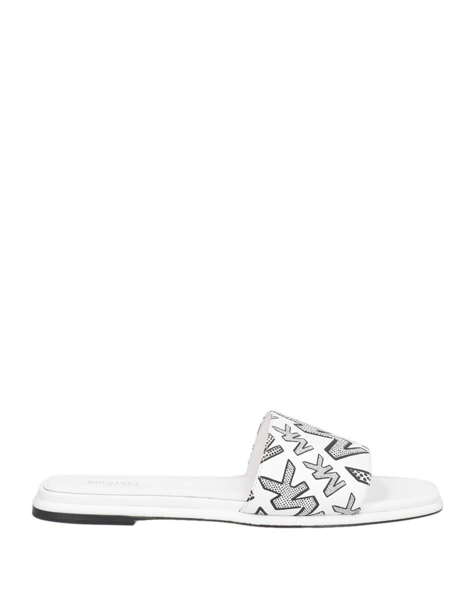 Michael kors sandals white online