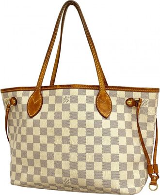 Louis Vuitton White Tote Bag (Pre-Owned)