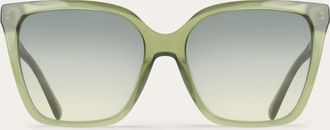 Ferragamo Women Square frame sunglasses Green