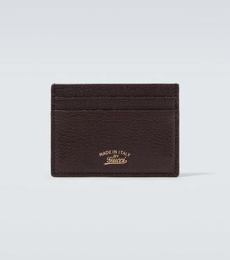 Gucci Lira leather card holder