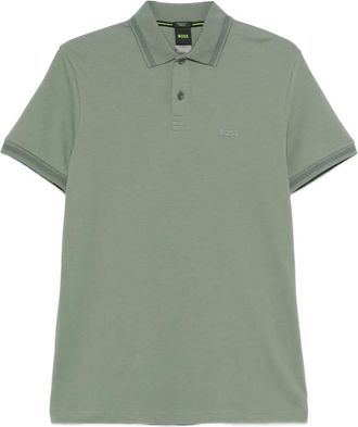 BOSS Polo in cotone - Verde