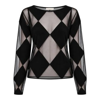 Liviana Conti Railey Sweater - Dames - Tops - Zwart - Maat: M Wol