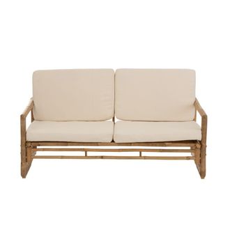 Miv Interiores Sof&aacute; bamb&uacute; fibras naturales natural