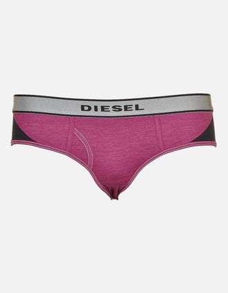 Diesel Womens OXY Stretch Jersey Brief, Purple - Pink - Size: 14