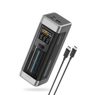 OEM Powerbank Cuktech Cuk00p23glbk 210w 25000mah Power Bank 2 X Usb-c 1 X Usb-a - Negro