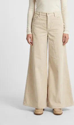 Cycle Anna High-Waisted Wide-Leg Corduroy Trousers