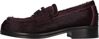Lorena Paggi 52256 Platte Schoenen - Dames - Loafers - Paars - 39 EU - Leer - Schoenen