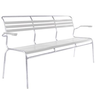 Schubiger M&ouml;bel L&auml;ttli-Bank S&auml;ntis mit Armlehnen