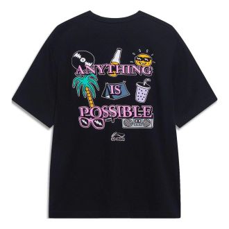 Li-Ning Anything Is Possible T-shirt Black AHST179-4