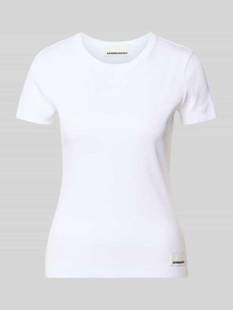 Armedangels Armedangels Slim Fit T-Shirt aus Baumwoll-Mix Modell KARDAA in Weiss, Gr&ouml;&szlig;e XL
