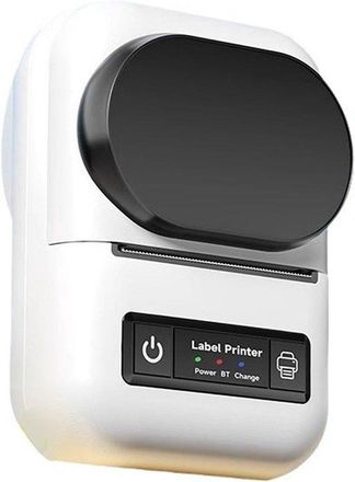 OEM Impresora T&eacute;rmica Port&aacute;til Para Etiquetas: Impresora Compacta E Inal&aacute;mbrica Bluetooth Para El Hogar, La Oficina, La Tienda Y Los Env&iacute;os (blanca)
