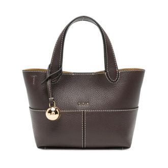 Furla Primrose Mini Handtas - Dames - Tassen - Bruin - Maat: ONE Size Leer