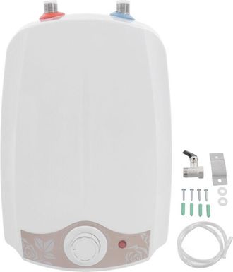 OEM Mini Calentador De Agua El&eacute;ctrico De 8 Litros Ipx4 Para Cocina Con Salida De Agua Superior Para Uso Dom&eacute;stico Ue 220v