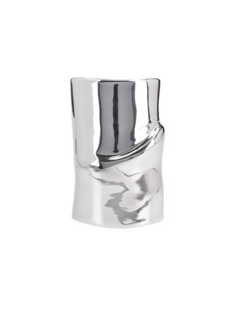 Courr&egrave;ges Silver Melting 32 Degrees Sculptural Bracelet