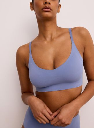 Miiyu Womens Stretch V-neck bralette