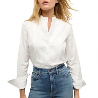 Veronica Beard Womens Naya Top In White