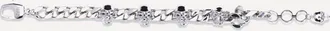 Alexander McQueen Skull Bracelet Male UNI