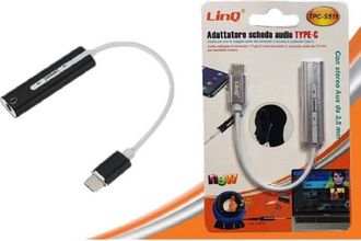 Trade Shop Trade Shop - Adaptador Tarjeta Sonido Convertidor Usb C Tipo-c Jack Aux 3.5mm Tpc-s511