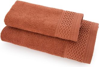 KASANOVA Coppia asciugamani bagno malva viso e ospite