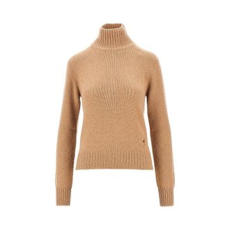 Ami Cashmere standing collar sweater Woman S