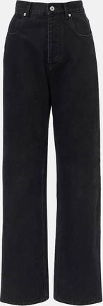 Bottega Veneta High-rise wide-leg jeans