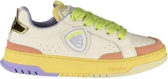 Blauer Schoenen, Dames, Veelkleurig, 38 EU, Contrasterende Veterschoenen