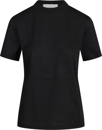 Ballantyne 100% Katoenen T-shirt - Dames - Tops - Zwart - Maat: XS Katoen