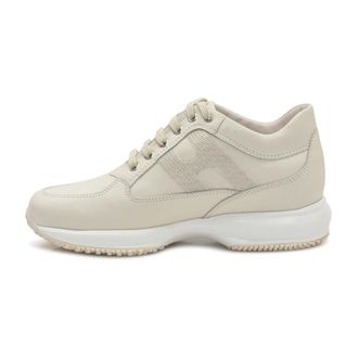 Hogan Sneakers, female, Beige, Size: 11 US Interactive Sneakers
