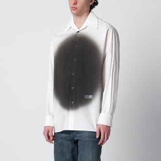 Maison Margiela White shirt with spray print