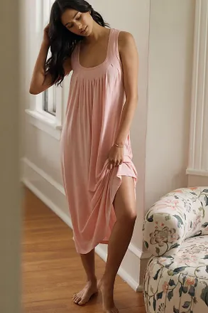 Papinelle Sleepwear Kate Modal Soft Pleat Dress