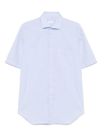 Xacus cotton shirt - men - Cotton - 43 - Blue