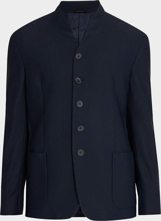 Giorgio Armani Rice Stitch Jacket