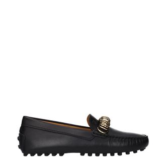 Tod's Tods Mujers Mocasines Cuero Negro