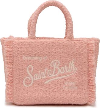 MC2 Saint Barth Borsa Colette in Tweed - - Bags - Donna - Rosa - ONE SIZE
