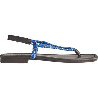 Madewell The Aliyah Paracord Thong Sandal in Retro Blue at Nordstrom, Size 8.5